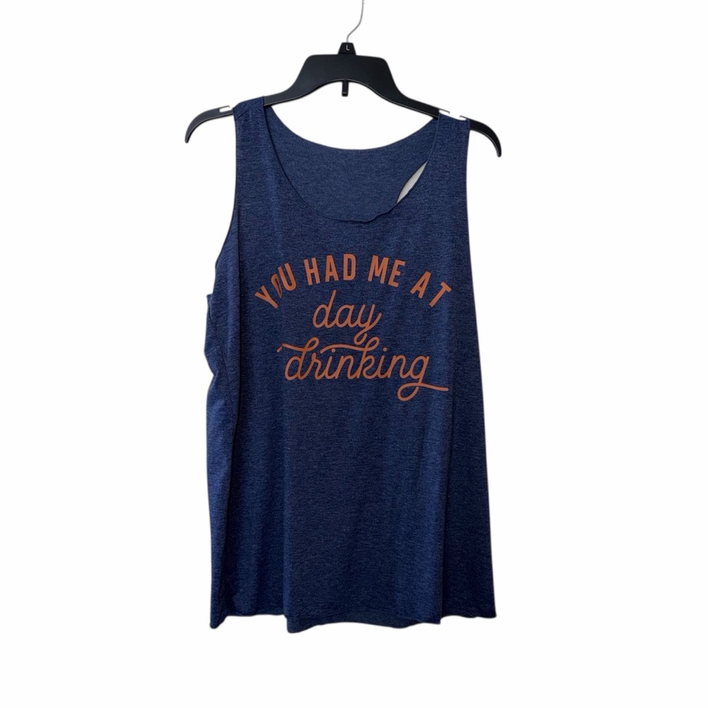 You had me at day Drinking women’s Navy Blue XL Top
